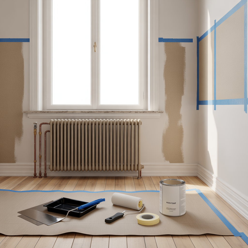 element och varmeror checklista for malning och forarbete