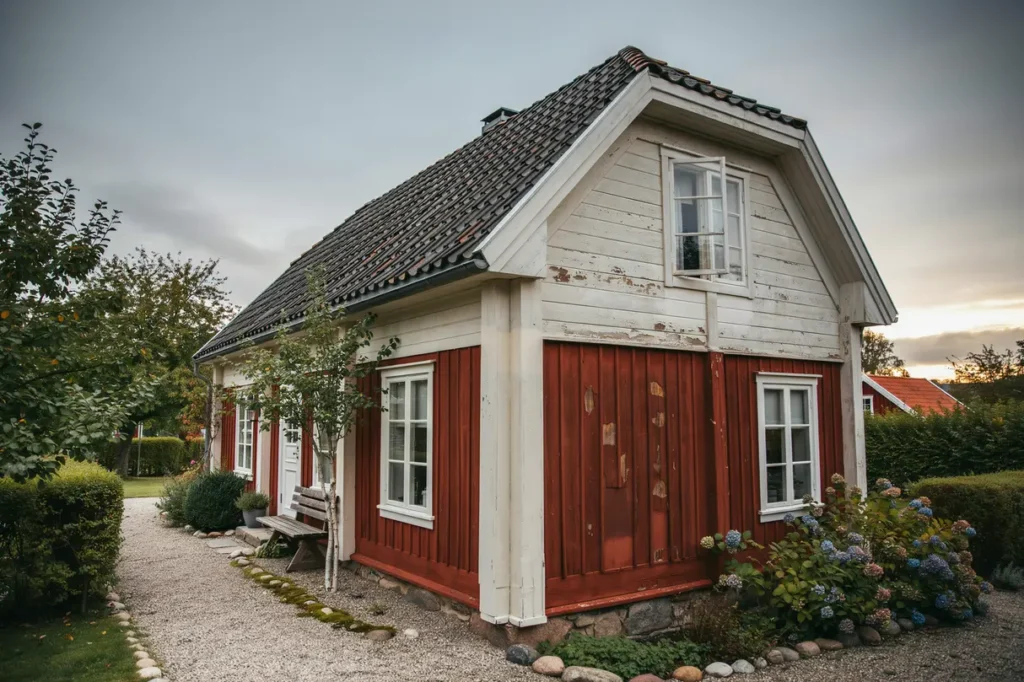 september r r tt tid att m la vindskivor och knutbr dor skydda huset innan h stregnen kommer