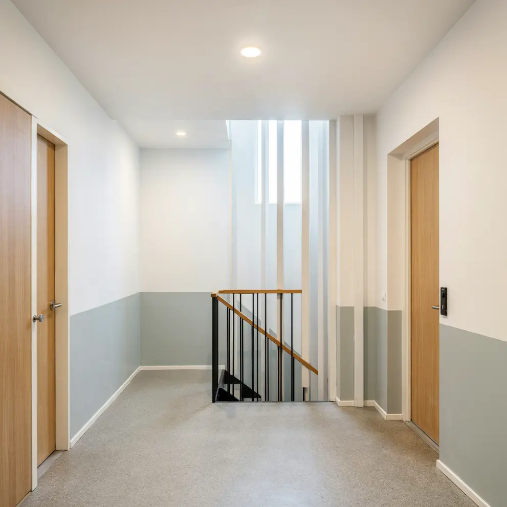 trapphusrenovering malning taby stockholm